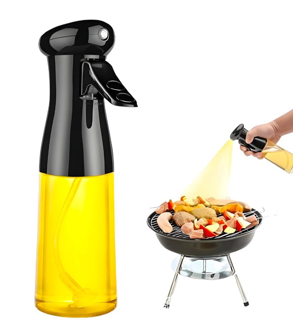 Glass SPRAYER AND DISPENSER OIL BOTTLE, 550 MI