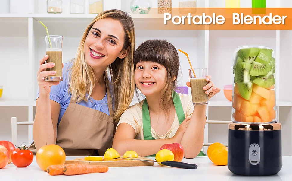 Stainless Steel Mini Portable Usb Electric Fruit Juicer, For Home